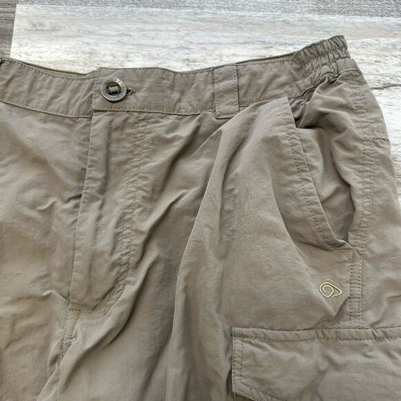 Craghoppers Nosilife Shorts Insect Shield Green Mens S Outdoor Hiking Cargo - Picture 14 of 14